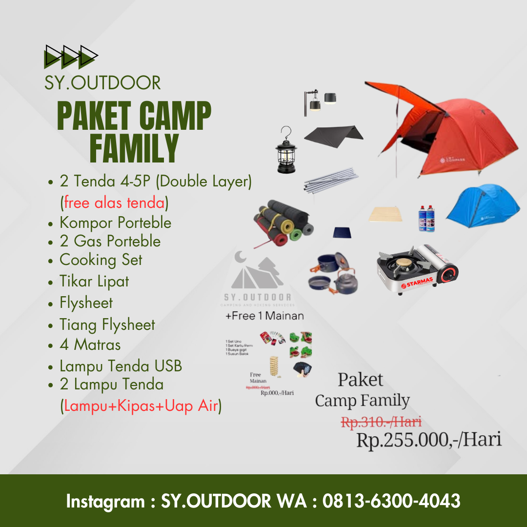PAKET CAMP FAMILY